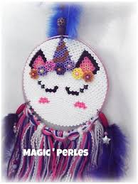 Dreamcatcher Licorne Magic Hama Beads Patterns Hama Beads Design Perler Bead Patterns