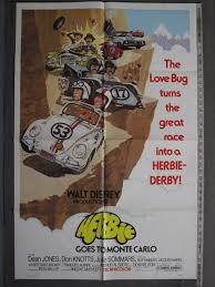 HERBIE GOES TO MONTE CARLO (1977) Original Movie Poster For Sale