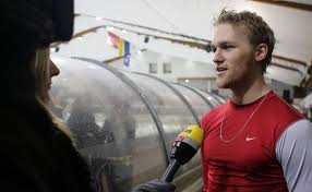 'over the moon,' says kate hudson. Wyatt Russel In Wyatt Russell Starts Training With New Ice Hockey Team Beach Boys Ice Hockey Teams Hockey Teams Ice Hockey