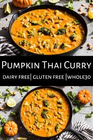 Pumpkin Chicken Thai Curry Whole30 Get Inspired Everyday Recipe Pumpkin Recipes Dinner Paleo Pumpkin Recipes Pumpkin Recipes Easy