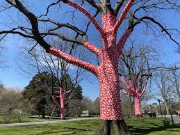 Originally scheduled for 2020, cosmic nature is the perfect analogy for how many of us feel this spring: Yayoi Kusama S Exhibition At The New York Botanical Garden Offers New Yorkers A Welcome Shot Of Joy See Images Here Artnet News
