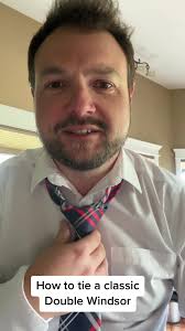 Here is something every professional man should know: how to tie a classic  double Windsor #necktie #professionalmen #classy #gq