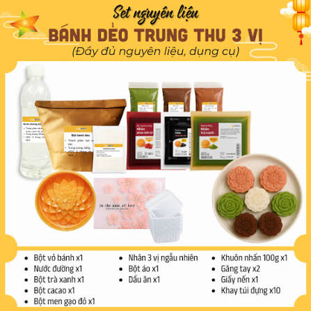[SNL] Bánh dẻo trung thu truyền thống 3 vị