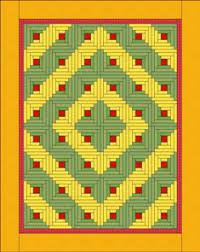 The simple piecework of log cabin quilt layouts has a timeless charm that lends itself to endless log cabin quilt designs. Log Cabin Quilt Patterns Layouts Connecting Threads