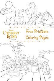Creative haven romantic country scenes coloring book (paperback) average rating: Free Printable Disney Christopher Robin Coloring Pages Life Family Joy