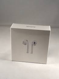 Apple Airpods Sealed White Mmef2am A Genuine New Retail Box Free Shipping Ebay Link Retail Box Cell Phone Accessories Apple Products