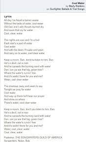 Pin By Nina Riggs 1 On Songs Lyrics My Karaoke Machine In 2021 Marty Robbins Lyrics Ballad