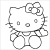 Untuk karakter hello kitty sendiri memang bukan sebuah karakter yang sulit untuk digambar dan menurut 9komik sendiri karakter ini berada di level mudah. 1