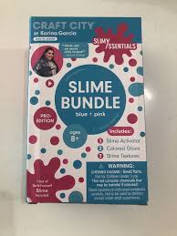 Karina Garcia Slime Bundle Essentials Blue Pink Craft City Pink Crafts Crafts Slime