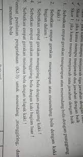 Jawaban Pjok Halaman 66 Essay Kelas 8 Brainly Co Id