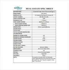 17 Specification Sheet Templates Free Sheet Templates Sheet Templates Fact Sheet