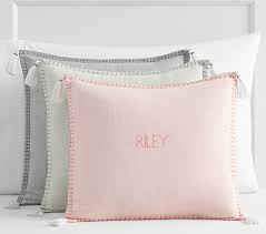 Use them to add color and personality in the bedroom, playroom or family room. Tassel Decorative Nursery Throw Pillows Pottery Barn Kids