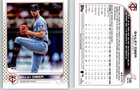 Bailey Ober 2022 Topps Gold Stars #590 Minnesota Twins | eBay