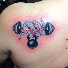 35 Tattoos That Show A Serious Commitment To Fitness Fitness Tattoos Tattoos Picture Tattoos