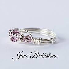 Check spelling or type a new query. Amazon Com June Birthstone Ring Handmade Sterling Silver Alexandrite Birthstone Ring Made With Swarovski Crystals Birthday And Christmas Gift For Her Handmade