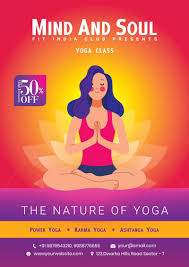 'you can make yoga a daily practice especially if you enjoy it. Yoga Class Flyer Free Psd Template Psddaddy Com