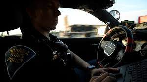 Riding with the Indiana State Police