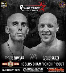ANOTHER ONE! 🏆 Tyler Fowler from @muaythailaokickboxing fights Caley Scott  from @muaythaiminded_mtm for the 165lbs Rising Stars Muay Thai Championship  Title! This card just keeps getting better and better! RSMT4 is going