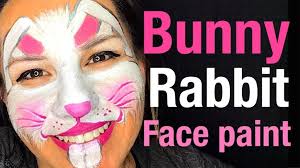 Face to face face painting brings a festive atmosphere to any celebration. How To Face Paint A Bunny Rabbit Face Painting Classes Online Learn To Face Paint