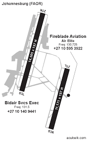 faor or tambo international general airport information