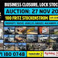 BUSINESS CLOSURE, LOCK STOCK AND BARREL event image