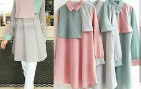 Model baju atasan tunik remaja terbaru modern masa kini cantik office. Inspirasi Terkini 25 Baju Atasan Tunik Elegan