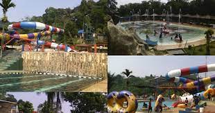 Rincian rute yang ditentukan di sebelah kiri dari peta. Waterboom Sparck Sparks Forest Adventure Sparks Forest Adventure Cibadak Sukabumi 02518297446 085775517303