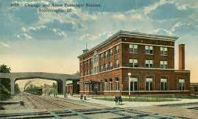 100 Years Of Bloomington-normal Railroad Stations Bloomington Railroad History Railroad Station