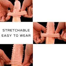 Penis Ring Sleeve Condom Vibrator Vibrating Cock For Couple Sex Toys  Enhancer US | eBay