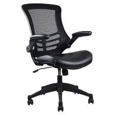 See low price in cart. Techni Mobili Stylish Mid Back Mesh Office Chair With Adjustable Arms In Black Bed Bath Beyond
