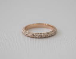 3 Row Micro Pave Full Eternity Diamond Band In 18k Rose Gold Eternity Band Diamond Bloodstone Jewelry Eternity Ring Diamond