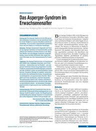Sie sind intelligent, aber treten in sozialen situationen in jedes fettnäpfchen. Das Asperger Syndrom Im Erwachsenenalter