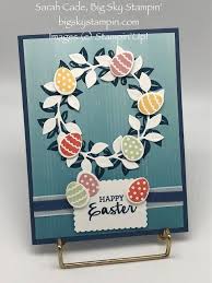 Look into the rationalization regarding how to make a business card in microsoft phrase under. Big Sky Stampin No Matter The Season Arrange A Wreath Stampin Up Easter Cards Easter Cards Handmade Cards Handmade