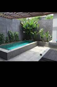36 Beautiful Mini Pool Garden Designs For Tiny House Pool Pooldesigns Poollandscaping Small Pool Design Small Backyard Pools Pools For Small Yards