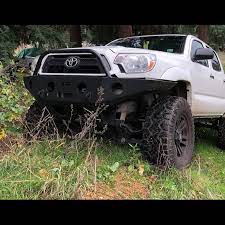 Tacoma universal rear bumper kit somewhere along the evolution of a rock crawler your pickup bed is bound to get removed. 2012 2015 Toyota Tacoma Weld Together Winch Bumper Kit