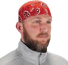 Ergodyne Chill Its 6630 Skull Cap, Lined with Terry Cloth Sweatband, Sweat  Wicking, 3-Pack : Amazon.in: Industrial & Scientific