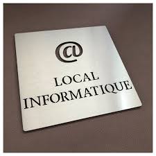 Pictogramme Local Informatique 100x100 Ou 150x150mm