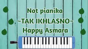Not angka recorder dj you know i'll go get; Not Pianika I Tiraf Ilahilas Tulil Firdaus Mudah Youtube