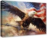 Amazon.com: Room Wall Creative Pictures Patriot Battle Eagle ...
