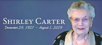 Shirley CARTER Obituary