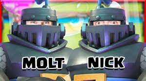 | ▪ clash royale amino ▪️ amino. Mega Knight Madness Molt Nick Clash Royale Youtube