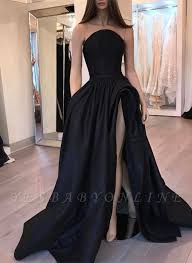 Long Black And Blue Prom Dress Pin On Black Prom Dresses