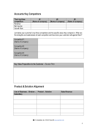 Account plan template ppt magdalene project org. Account Plan Template Insymbio