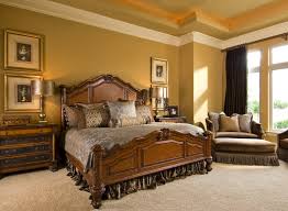 Chocolate brown and red bedroom ideas. Brown Wall Color Country Small Mediterranean Bedroom Decorating Idea House N Decor