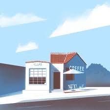 Minimalist Architectural Illustrations Of Californian Buildings Building Illustration Minimalist Architecture Architecture