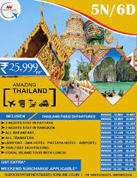 Fly And Stay In Thailand At Most Economical Price Of 25 999 Pp Air Package On Premium Flight With Prem Thailand Tours Travel Friends Stay The Night