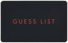 Guess began its work in 1981 with a collection of jeans. Gift Card Guess List Guess Poland Guess Col Pl Guess 003