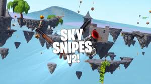 The code is below if you want to try. Sky Snipes V2 Notnellaf Fortnite Creative Map Code