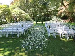 Ceremony Aisle Rose Petals Garden Arch White Elegant Milton Park Bowral Classic Beaut Garden Weddings Ceremony Park Wedding Ceremony Rose Petal Aisle
