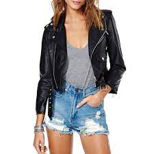 10 Best Faux Leather Jackets Leather Jacket Girl Cropped Leather Jacket Leather Jacket
